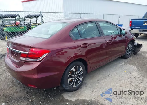 2015 Honda Civic Ex from USA, damaged, VIN 2HGFB2F85FH553178